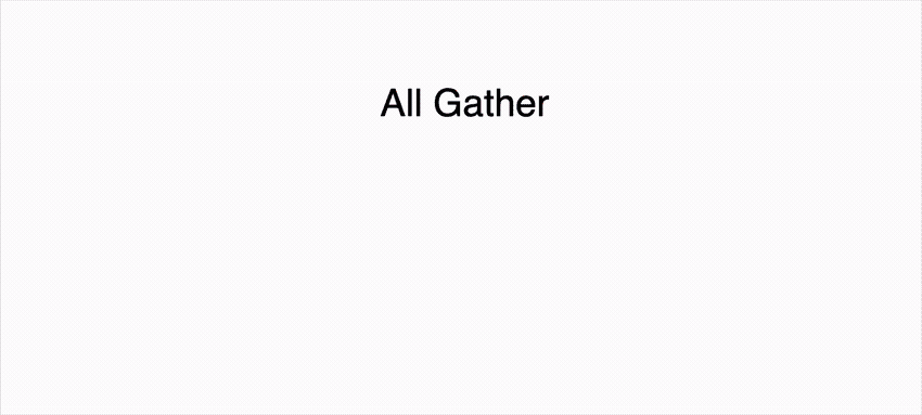 Animation of an AllGather around a ring of devices